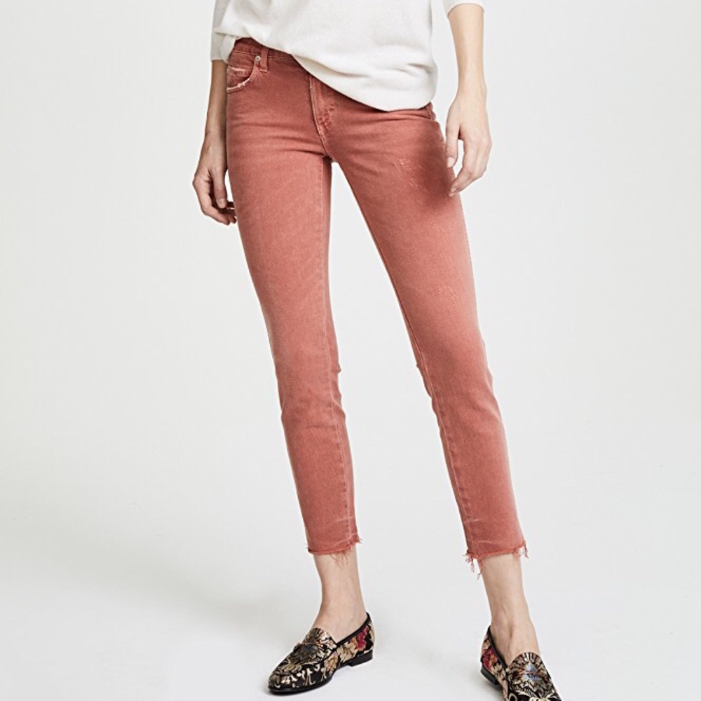 AMO Stix Crop in Canyon Rose